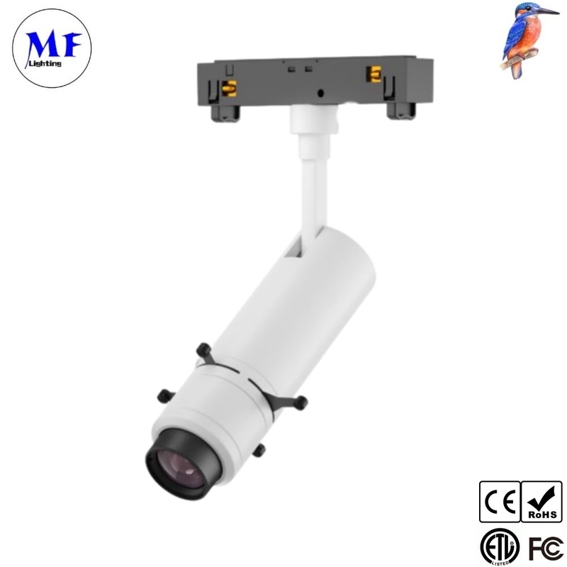 10W 28W LED Shapeable Track Spot Light With Magnetic Contour For Art Museum Gallery Exhibition