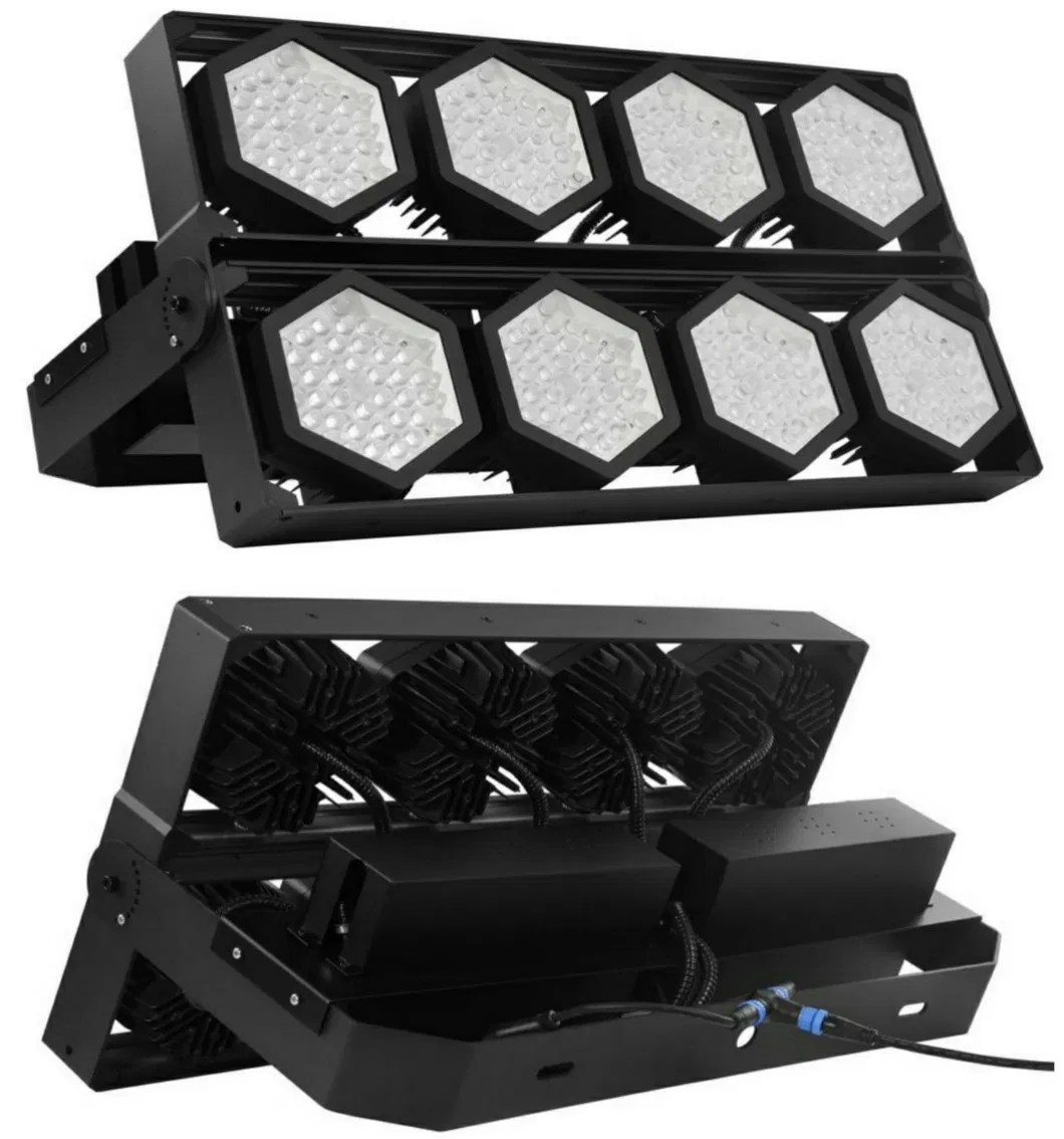 LED 스포츠 스타디움 라이트 공장 C4 하이 드라이버 140lm/W IP67 Ik08 방수 야외 1