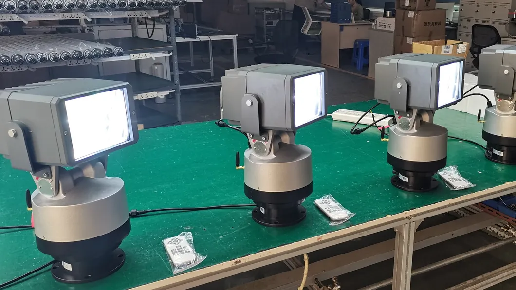 LED 수색 및 구조 보트 조명 방수 IP65 스테인리스 스틸 알루미늄 감옥 군함 해양 선박 원정 해상 300미터 4
