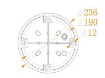 LED 항공 장애 조명 사진전지 다이 캐스팅 IP66 통신 노란색 가스 오일 오프शोर 플랫폼 10