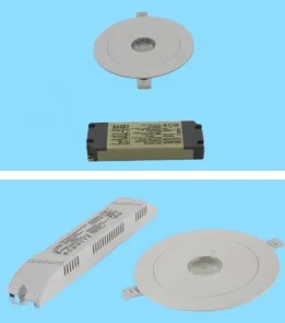 패널 다운 라이트 LED 공황 비상 탈출 출구 신호등 라이트 IP65 배터리 백업 재충전 가능한 공립 학교 병원 흰색 6