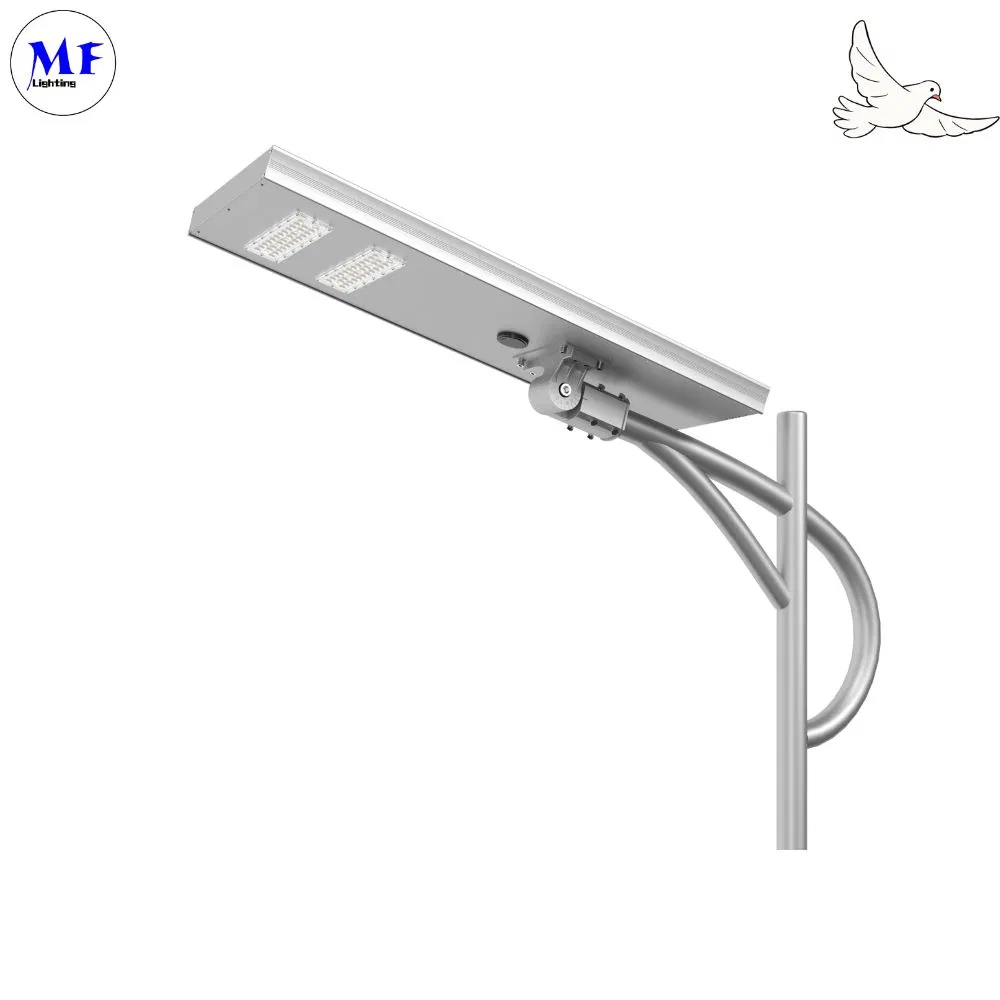 LED 태양광 거리 정원 빛 모션 센서 흰색 은 120W 100W 80W 알루. IP66 보행자 빌라 궁전 0