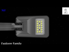 LED 가로등 공원 보도 IP66은 Ik08 날씨 저항하는 증거 25W 50W 75W 100W를 방수 처리합니다