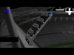 250~1250W 조절 가능한 IP66 5년 튼튼 LED 고등등 과열 보호