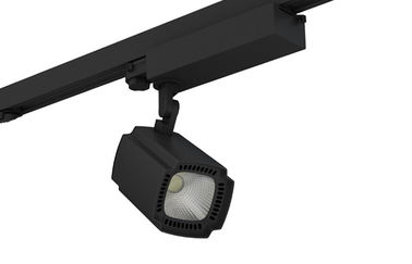 35 Watt 4 Wire Rail 16A Led Tracking Lights 5000k Matt White Black