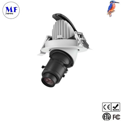 Smart CCT DIP Dimming LED Shapeable Track Spot Light 10W 28W High CRI For Sculpture Exhibition