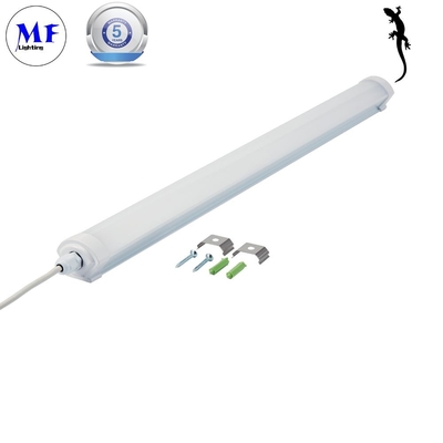 120Deg IP66 LED Triproof Light Warranty 5 Years IK08 3000K 6000K with Emergency Sensor For Indoor Warehouse