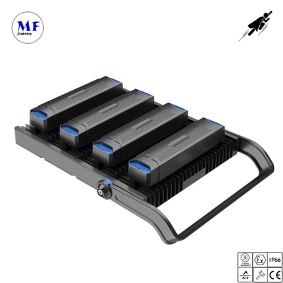 250W-1500W High Mast Power LED Flood Light IP66 Waterproof Ik10 Module With DMX Dali Dimming For Stadium Sport Field