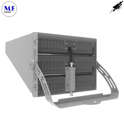 140lm/W High Brightness 1200W LED Sports Stadium Light 5 Years Warranty Die-Casting Aluminum Ik08 IP66 Dustproof