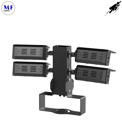 300W IP66 IK08 LED Outdoor Stadium High Mast Flood Lighting 10° /20° /40° /60° /90° 160lm/W Ra70 2700K-6500K for Sports