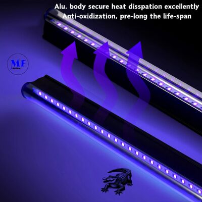 Factory Price IP43 6W 85 265V AC 5V DC LED SMD2835 PC Aluminium Ultraviolet Lamp for 3D Resin Curing Glow Filament Gel Nail Curing Pet Urine Detector