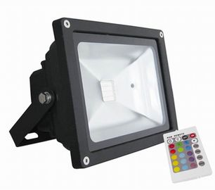 30W IP65 RGB LED Flood Light 2310lm 4000K Natural White Bridgelux Led Chip