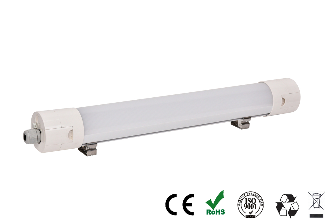 IP 65 Aluminum Alloy 25W 40W 60W Waterproof Dust-proof LED Tri-proof Light For Parking Garages Retail Speaces