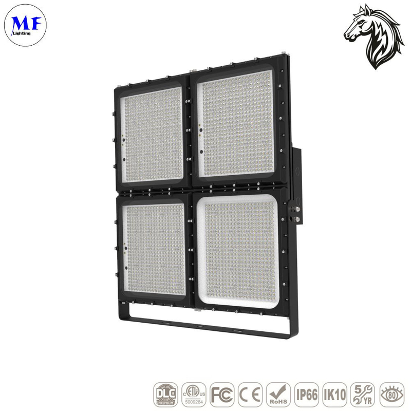 IP66 Ik10 ADC12 3ways To Install High Power LED Flood Light With High Power Factor For Airport Tower Crane