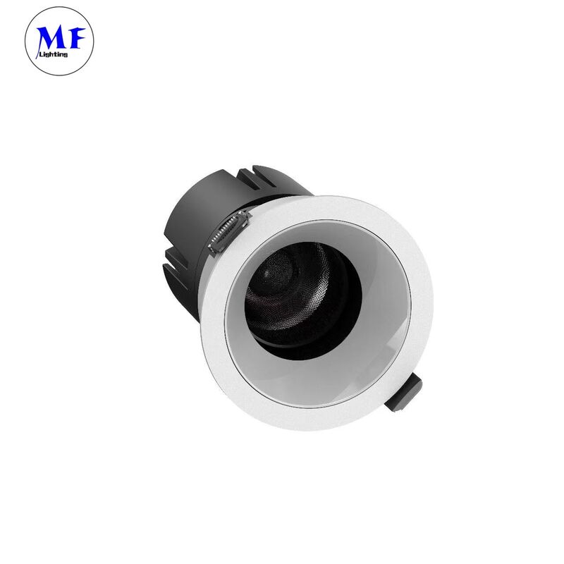 DIP 5CCT adjustable COB Chips High Lumen outputOptical lens design with 110-120LM/W LED spot light LED Down light