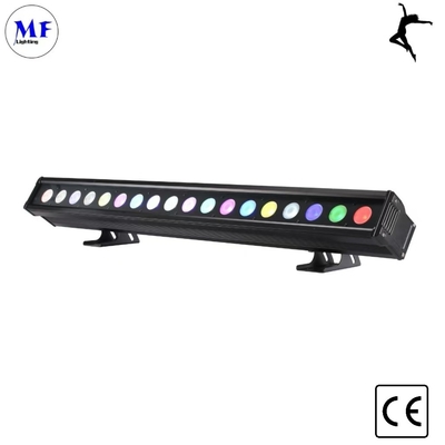 18X10W 4in1 RGBW LED 스테이지 라이트 DMX512 제어 IP65 방수 빔 각 25° 5 년 보증
