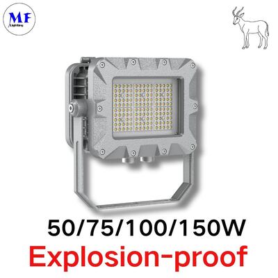 석유 가스 LNG 화학 플랜트 광산 해양 플랫폼 선박용 ATEX IECEx 인증 다이캐스팅 알루미늄 LED 방폭 투광등