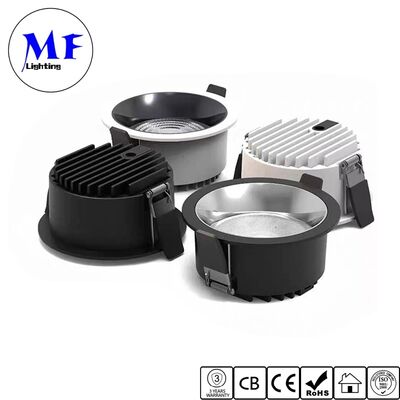 20W 50W 70W 100W 160LM/W LED 다운라이트 튜닝 가능한 고전력 SMD 뚜렷한 천장 다운 라이트와 광선 각도 120°
