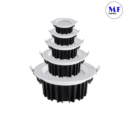 스팟 SMD 매립형 스마트 CCT 전력 조절 디밍 DALI 0-10V 트라이악 120° 화이트 IP40 다운라이트 5W/7W/10W/12W/15W/20W/25W/30W/35W/40W/45W/50W LED 다운라이트