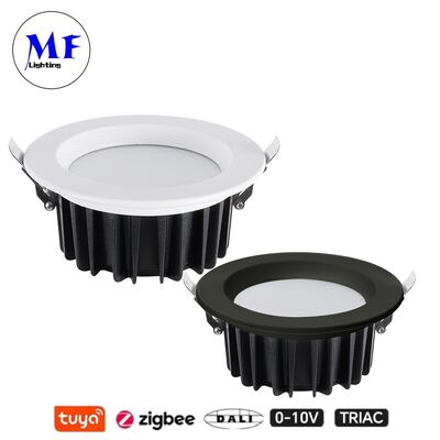 디메이블 7W 100lm/W LED 스팟 다운 라이트 CCT 조절 CRI90 트리아크 /0-10V/달리-2/투야 지그비 빔 각도 60° 상업 및 주거용 장소용 반등 SMD