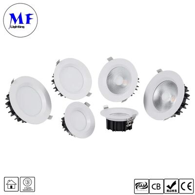 5W CRI90 100lm/W 광선 각도 120° 트리아크 /0-10V/달리-2/투야 지그비 디머블 LED 스팟 다운라이트