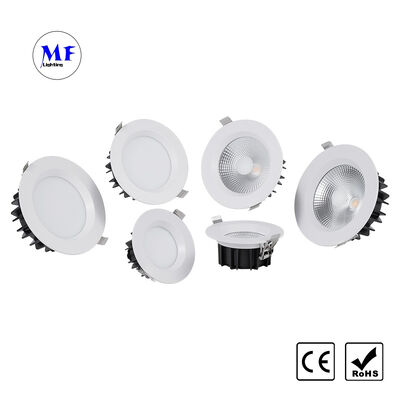 공장 가격 IP40 SMD LED 뚜렷한 천장 다운라이트, 트리아크 0-10V 대리 대리-2 Dt6 Dt8 디메이블, 스마트 지그비 투야 와이파이 제어, 사무실용 실내 다운 라이트
