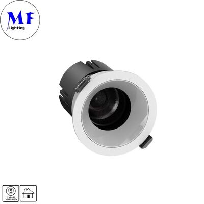 7W LED 다운 라이트 CRI90 하이 LM 120lm/W ETL 드라이버 110Vac DIP 5CCT 조절 가능한 200-240VAC 트리아크/0-10V/ 다리 / 다리-2 커머리 공간용 디메이블 리세스 안티 일광 LED 스팟 다운 라이트