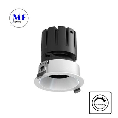 반 반사광 COB LED 뚜렷한 아래등 광 렌즈,15-55° 빔 각도,0-30° 조절 가능한 조명,110Vac 5CCT DIP & 200-240VAC 뚜렷한 아래등